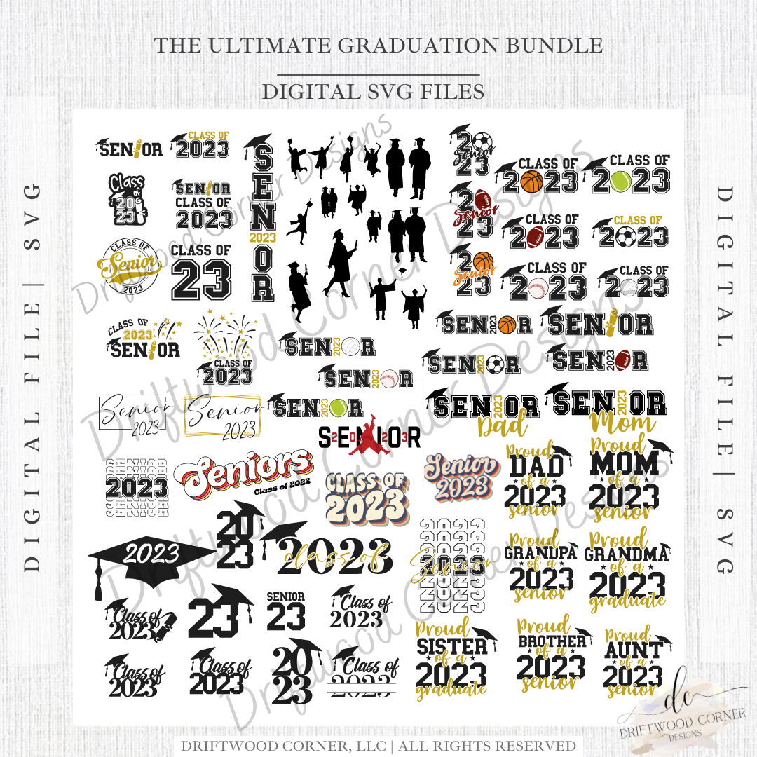 The Ultimate Graduation SVG Bundle